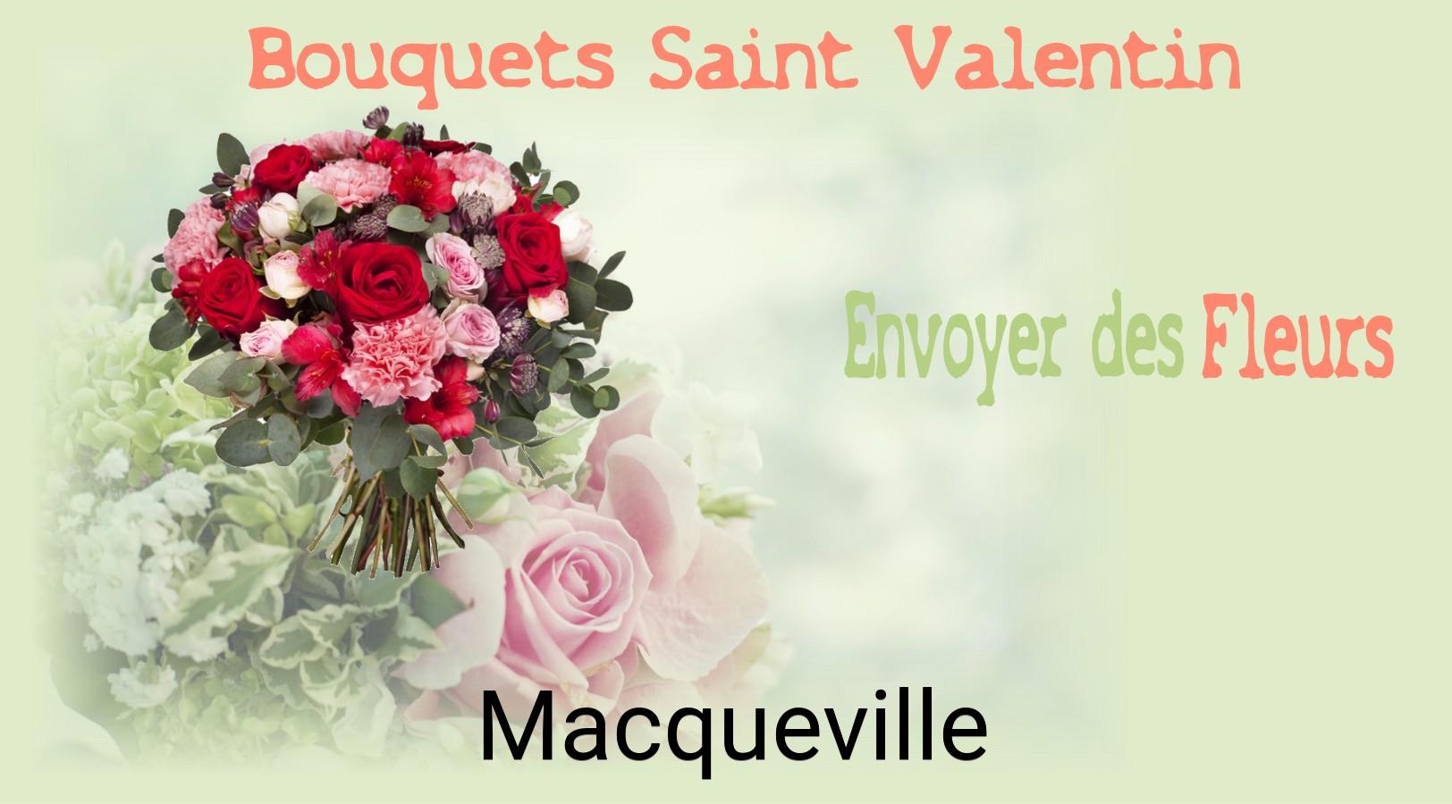 Roses de Saint-Valentin livrées à Macqueville